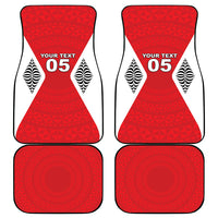 Custom 2026 Tonga Rugby XIII Car Mats Sporty Style LT05 - Polynesian Pride