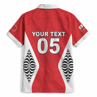 Custom 2026 Tonga Rugby XIII Hawaiian Shirt Sporty Style LT05 - Polynesian Pride
