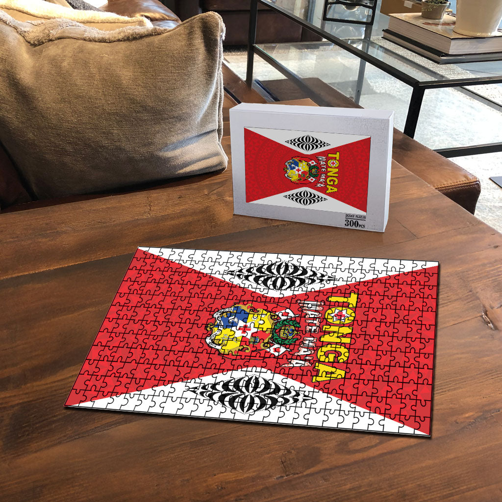 2026 Tonga Rugby XIII Puzzle Sporty Style LT05 - Polynesian Pride