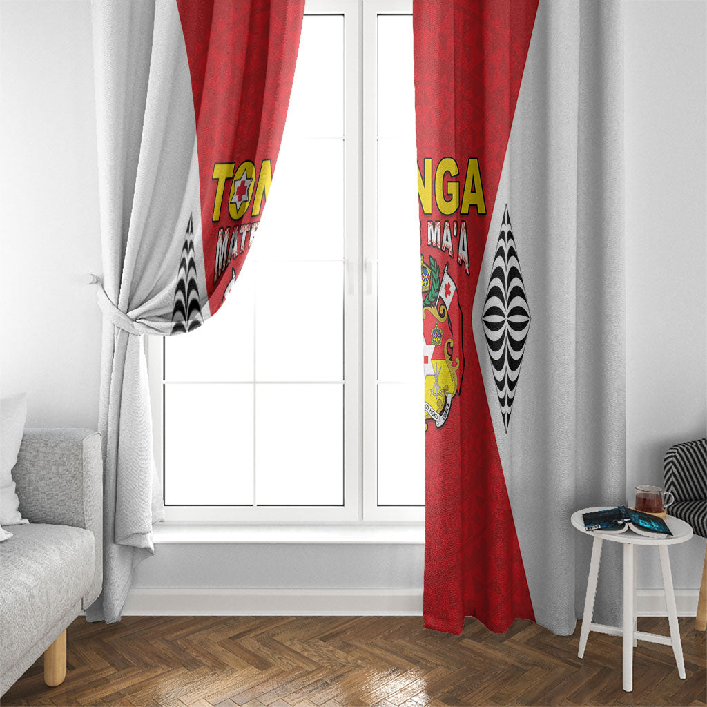 2026 Tonga Rugby XIII Window Curtain Sporty Style LT05 - Polynesian Pride