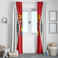 2026 Tonga Rugby XIII Window Curtain Sporty Style LT05 - Polynesian Pride