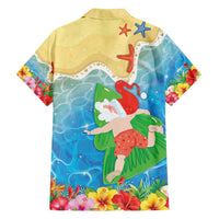 Christmas In Hawaii Family Matching Off Shoulder Maxi Dress and Hawaiian Shirt Tis The Sea Sun