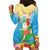 Christmas In Hawaii Hoodie Dress Tis The Sea Sun