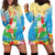 Christmas In Hawaii Hoodie Dress Tis The Sea Sun