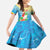 Christmas In Hawaii Kid Short Sleeve Dress Tis The Sea Sun