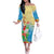 Christmas In Hawaii Off The Shoulder Long Sleeve Dress Tis The Sea Sun