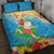 Christmas In Hawaii Quilt Bed Set Tis The Sea Sun