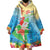 Christmas In Hawaii Wearable Blanket Hoodie Tis The Sea Sun