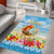 Hawaii Funny Thanksgiving Area Rug Thankful From The Beach