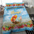 Hawaii Funny Thanksgiving Bedding Set Thankful From The Beach