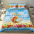 Hawaii Funny Thanksgiving Bedding Set Thankful From The Beach