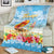 Hawaii Funny Thanksgiving Blanket Thankful From The Beach