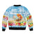 Personalised Hawaii Funny Thanksgiving Bomber Jacket Thankful From The Beach