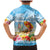 Personalised Hawaii Funny Thanksgiving Family Matching Mermaid Dress and Hawaiian Shirt Thankful From The Beach