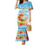 Personalised Hawaii Funny Thanksgiving Family Matching Mermaid Dress and Hawaiian Shirt Thankful From The Beach