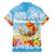 Personalised Hawaii Funny Thanksgiving Family Matching Puletasi and Hawaiian Shirt Thankful From The Beach