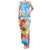 Personalised Hawaii Funny Thanksgiving Family Matching Tank Maxi Dress and Hawaiian Shirt Thankful From The Beach