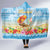 Hawaii Funny Thanksgiving Hooded Blanket Thankful From The Beach