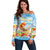 Personalised Hawaii Funny Thanksgiving Off Shoulder Sweater Thankful From The Beach