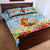 Hawaii Funny Thanksgiving Quilt Bed Set Thankful From The Beach