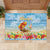 Hawaii Funny Thanksgiving Rubber Doormat Thankful From The Beach