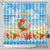 Hawaii Funny Thanksgiving Shower Curtain Thankful From The Beach