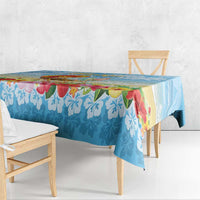 Hawaii Funny Thanksgiving Tablecloth Thankful From The Beach