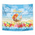 Hawaii Funny Thanksgiving Tapestry Thankful From The Beach