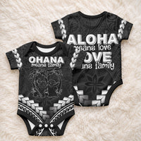 Hawaiian Ohana Baby Onesie Polynesian Tribal Tattoo LT05 - Polynesian Pride