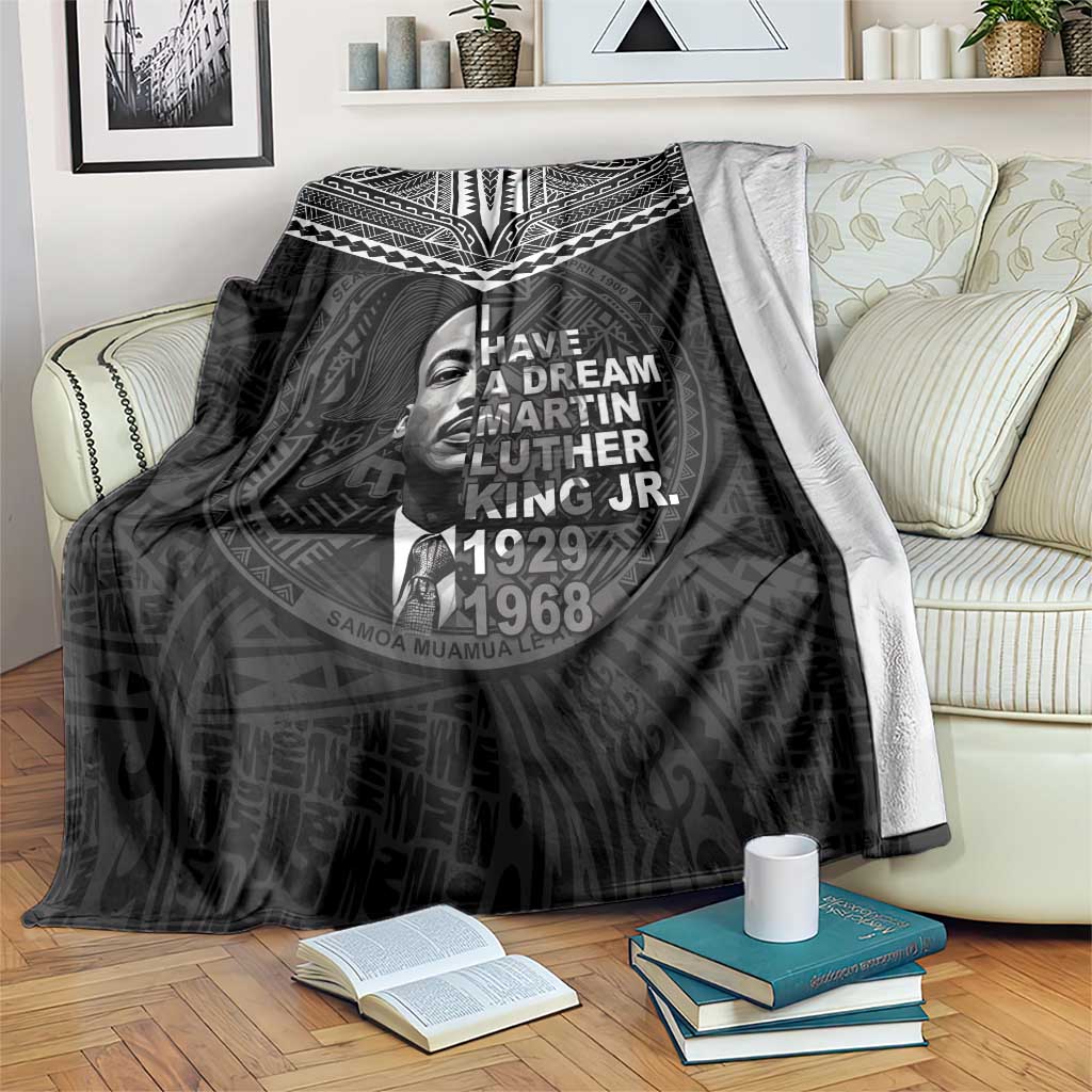 American Samoa MLK Day Blanket Polynesian Style