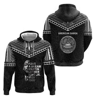 American Samoa MLK Day Hoodie Polynesian Style