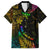 Personalised New Zealand Wellington Pride Hawaiian Shirt Rainbow Silver Fern Paua Shell LT05 Black - Polynesian Pride