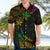 Personalised New Zealand Wellington Pride Hawaiian Shirt Rainbow Silver Fern Paua Shell LT05 - Polynesian Pride