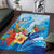 Polynesia Humpback Whale Area Rug Ocean Style