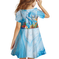 Polynesia Humpback Whale Family Matching Off The Shoulder Long Sleeve Dress and Hawaiian Shirt Ocean Style LT05 - Polynesian Pride