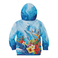 Polynesia Humpback Whale Kid Hoodie Ocean Style