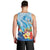 Polynesia Humpback Whale Men Tank Top Ocean Style