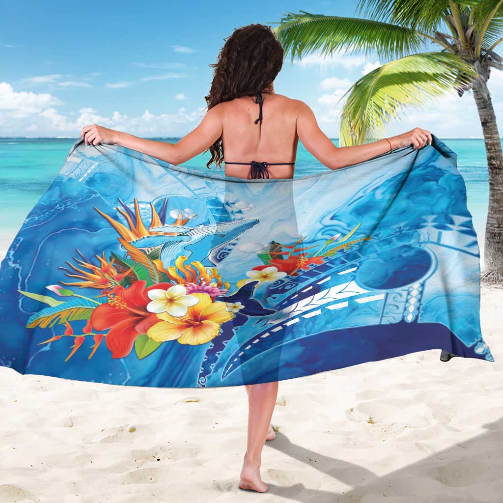 Polynesia Humpback Whale Sarong Ocean Style