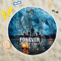 Hawaii Memorial Day Lantern Floating Beach Blanket Always In Our Hearts