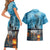 Hawaii Memorial Day Lantern Floating Couples Matching Short Sleeve Bodycon Dress and Hawaiian Shirt Always In Our Hearts