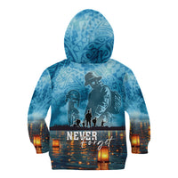 Hawaii Memorial Day Lantern Floating Kid Hoodie Always In Our Hearts