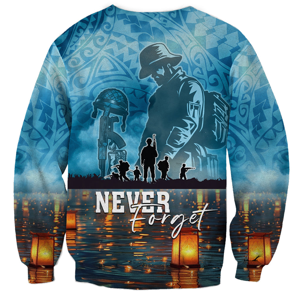 Hawaii Memorial Day Lantern Floating Sweatshirt Always In Our Hearts
