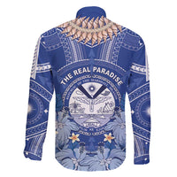 Marshall Islands Jemenei Day Family Matching Mermaid Dress and Hawaiian Shirt Polynesian Tribal Tattoo Seashell Necklace