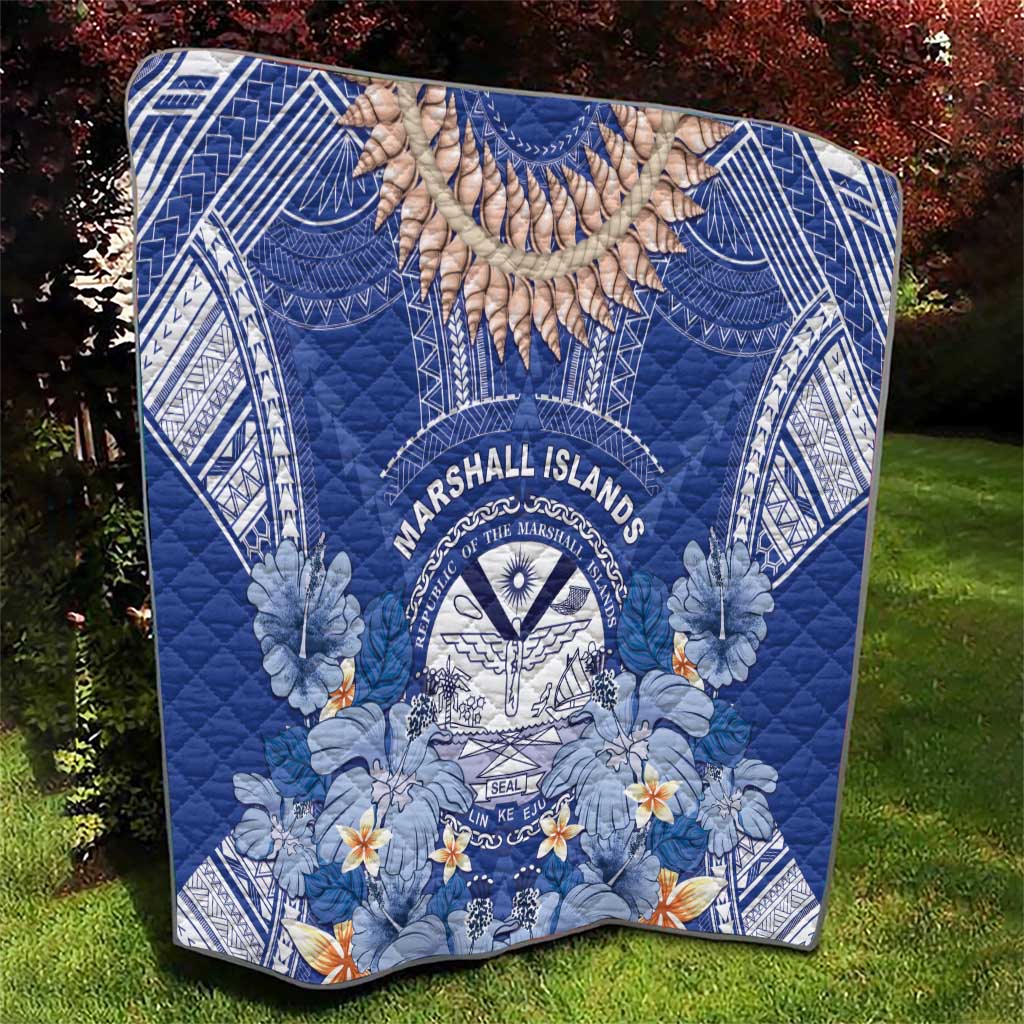 Marshall Islands Jemenei Day Quilt Polynesian Tribal Tattoo Seashell Necklace