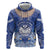 Marshall Islands Jemenei Day Zip Hoodie Polynesian Tribal Tattoo Seashell Necklace