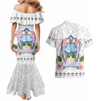 Guam Chamorro Liberation Day Couples Matching Mermaid Dress and Hawaiian Shirt 81st Anniversary LT05