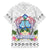 Guam Chamorro Liberation Day Family Matching Off The Shoulder Long Sleeve Dress and Hawaiian Shirt 81st Anniversary LT05