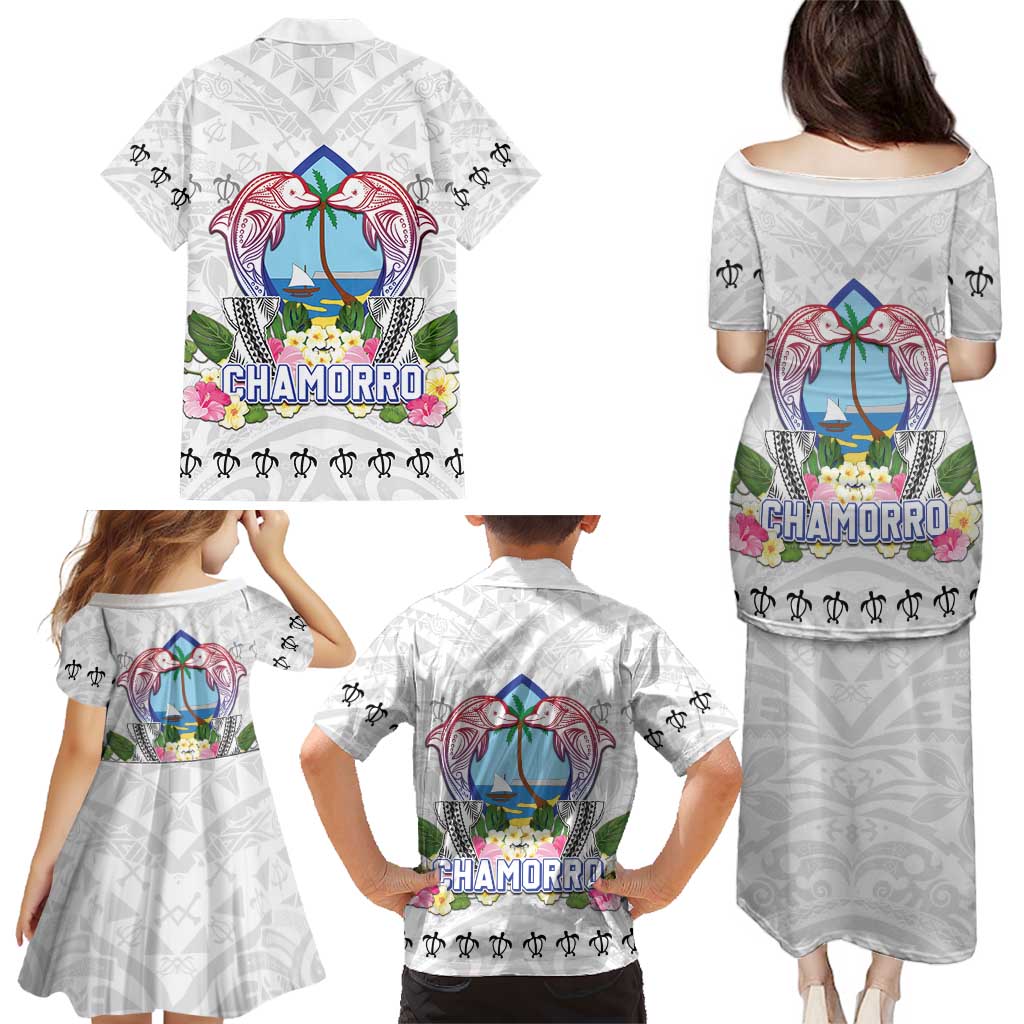 Guam Chamorro Liberation Day Family Matching Puletasi and Hawaiian Shirt 81st Anniversary LT05