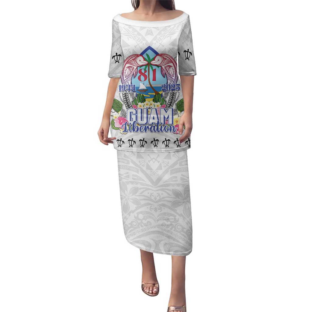 Guam Chamorro Liberation Day Family Matching Puletasi and Hawaiian Shirt 81st Anniversary LT05