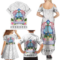 Guam Chamorro Liberation Day Family Matching Summer Maxi Dress and Hawaiian Shirt 81st Anniversary LT05